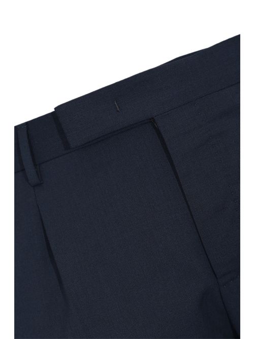 Pantalone Dieci in misto lana Navy PT TORINO | AFX0ZA0FWD MA370360
